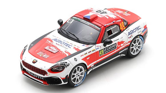 Spark Model - ABARTH 124 N.49 MONTE CARLO 2022 M.RADA-J.JUGAS 1:43 - Cod. S6701