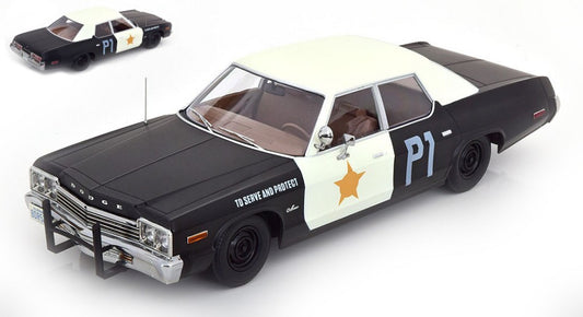 Kk Scale - DODGE MONACO BLUESMOBILE LOOK A LIKE 1974 1:18 - Cod. KKDC181127