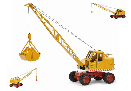 Schuco - FUCHS BAGGER 301 1975 GRU CRANE 1:32 - Cod. SH450776800