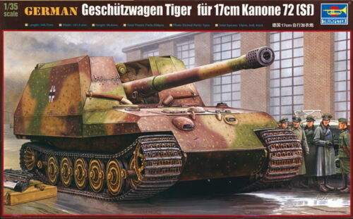 Trumpeter - CARRO GERMAN TIGER KIT 1:35 - Cod. TP0378
