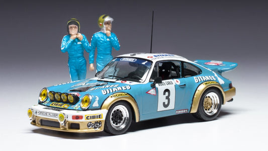 Ixo Model - PORSCHE CARR.RS N.1 WINN.RALLY MONTE C.1978 W/FIG.NICOLAS/LAVERNE 1:43 - Cod. SPRM001-78