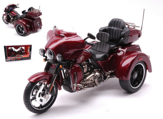 Maisto - HARLEY DAVIDSON CVO TRI-GLIDE ULTRA AMARANT RED 1:12 - Cod. MI32337