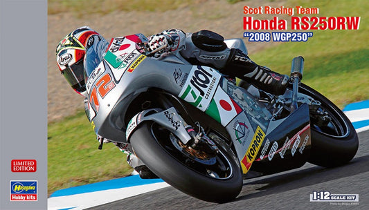 Hasegawa - SCOT RACING TEAM HONDA RS250RW 2008 WGP250 KIT 1:12 - Cod. HA21748