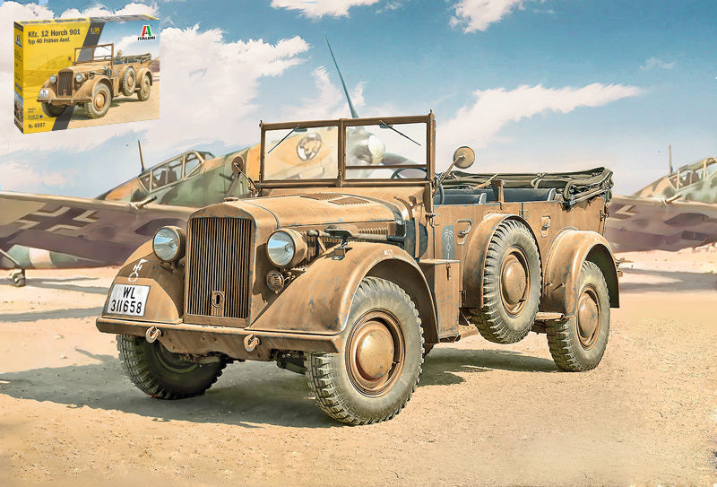 Italeri - KFZ. 12 HORCH 901 TYP 40 FRUHEN AUSF. KIT 1:35 - Cod. IT6597