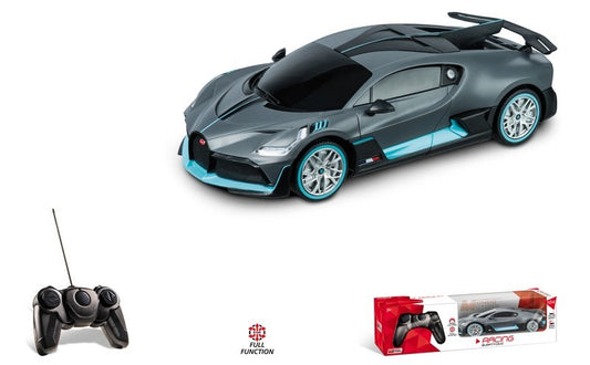Mondo Motors - BUGATTI DIVO BLACK/BLUE RADIOCOMANDO 1:24 - Cod. MM63705