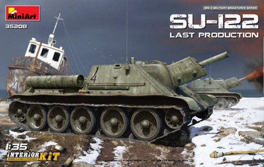Miniart - SU-122 (LAST PRODUCTION) INTERIOR KIT 1:35 - Cod. MIN35208