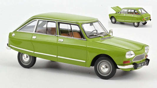 Norev - CITROEN AMI 8 CLUB 1969 IRIS GREEN 1:18 - Cod. NV181677