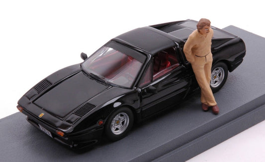 Best Model - FERRARI 308 GTS KEKE ROSBERG PERSONAL CAR 1982 + FIGURE 1:43 - Cod. BT9843P