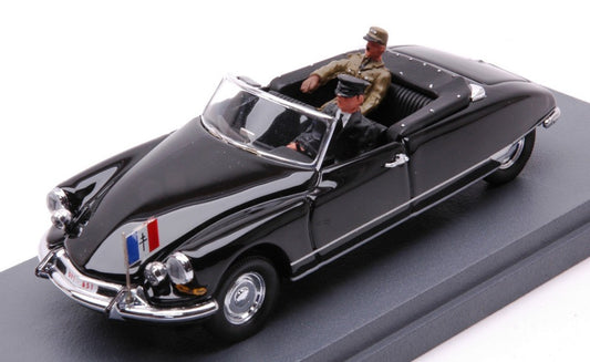 Rio - CITROEN DS CABRIO GENERAL CHARLES DE GAULLE VISIT DJIBUTI 1959 1:43 - Cod. RI4212-2P