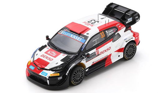 Spark Model - TOYOTA YARIS N.33 4th RALLY MONTE CARLO 2023 E.EVANS-S.MARTIN 1:43 - Cod. S6719
