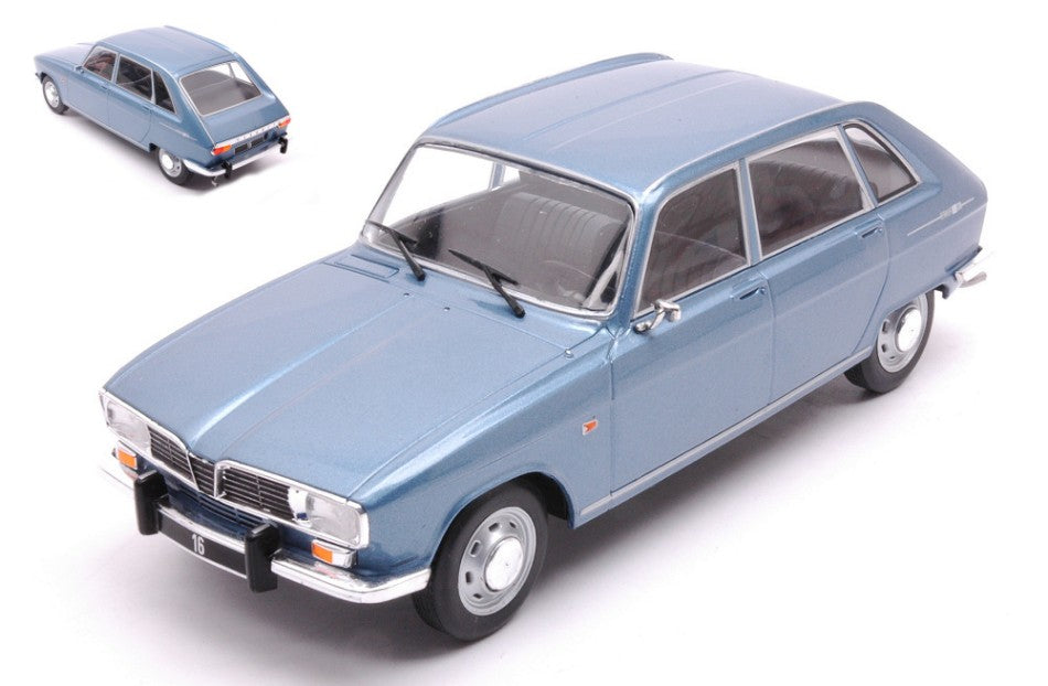 Whitebox - RENAULT 16 1965 MET.LIGHT BLUE 1:24 - Cod. WB124175
