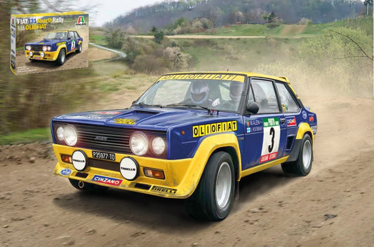 Italeri - FIAT 131 ABARTH RALLY OLIO FIAT KIT 1:24 - Cod. IT3667