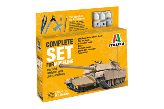 Italeri - M1 ABRAMS SET COMPLETO KIT 1:72 - Cod. IT72004