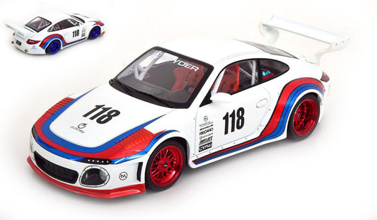 Modelcargroup - PORSCHE 911 (997) RWB OLD & NEW 2020 MARTINI WHITE 1:18 - Cod. MCG18328