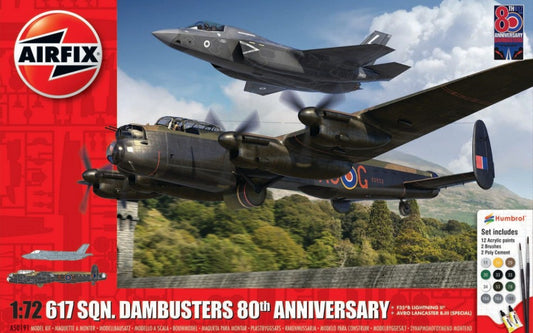 Airfix - 617 SQN. DAMBUSTERS 80th ANNIVERSARY KIT 1:72 - Cod. A50191