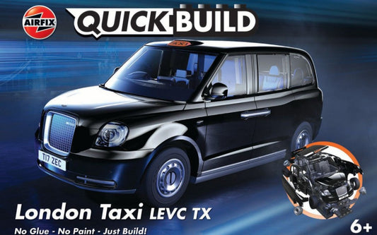 Airfix - QUICK BUILD LONDON TAXI cm 19,7 - Cod. J6051