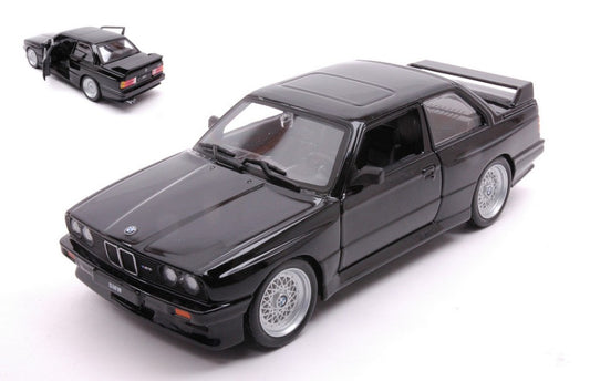 Burago - BMW 3 SERIES M3 (E30) 1988 BLACK 1:24 - Cod. BU21100Z