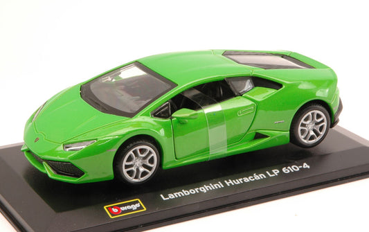 Burago - LAMBORGHINI HURACAN LP 610-4 2014 GREEN 1:32 - Cod. BU43063