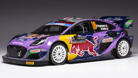 Ixo Model - FORD PUMA RALLY1 N.16 RALLY MONTE CARLO 2022 FORMAUX/CORIA 1:18 - Cod. 18RMC111