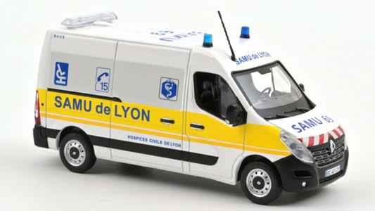 Norev - RENAULT MASTER 2014 SAMU DE LYON 1:43 - Cod. NV518790
