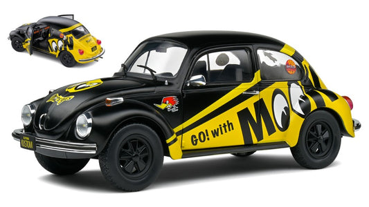 Solido - VW BEETLE 1303 MOONEYES 1974 BLACK/YELLOW 1:18 - Cod. SL1800519