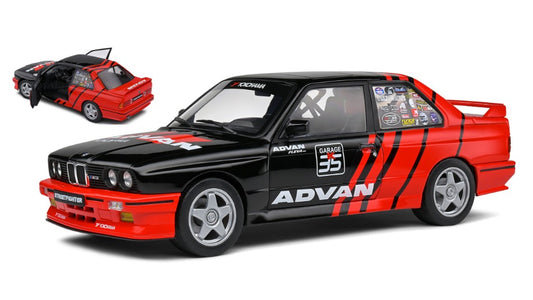 Solido - BMW E30 M3 DRIFT TEAM 1990 BLACK/RED 1:18 - Cod. SL1801521