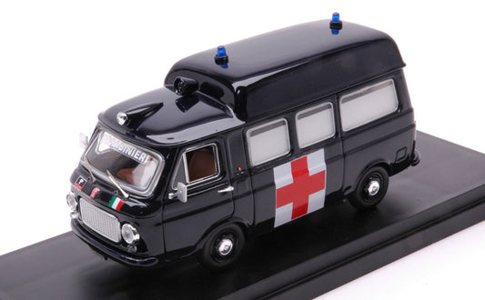 Rio - AMBULANZA CARABINIERI 1970 TETTO ALTO 1:43 - Cod. RI4698