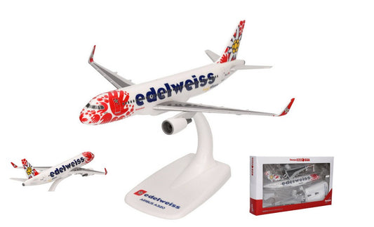 Herpa - AIRBUS A320 EDELWEISS "HELP ALLIANCE" 1:200 - Cod. HP613712