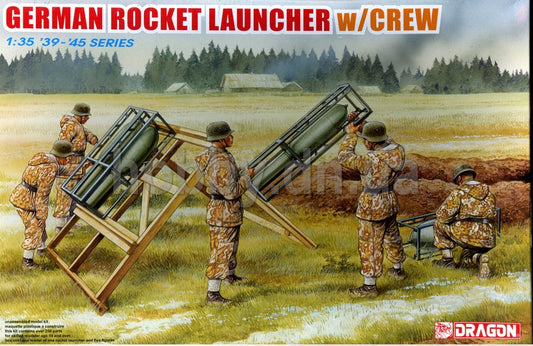 Dragon - GERMAN ROCKET LAUNCHER W/CREW KIT 1:35 - Cod. D6509