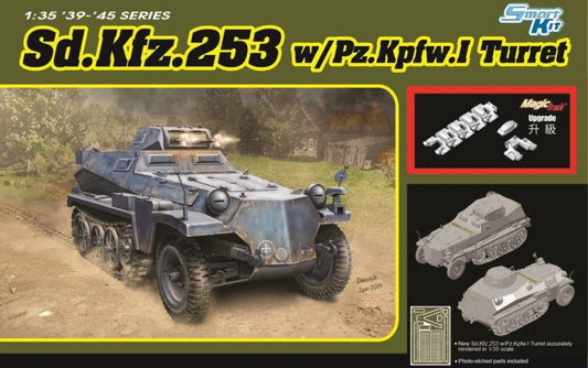 Dragon - SD.KFZ. 253W/PANZER I TURRET KIT 1:35 - Cod. D6952
