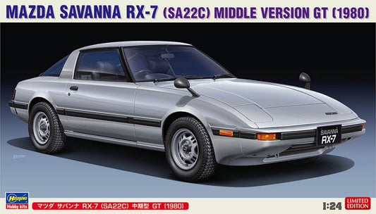 Hasegawa - MAZDA SAVANNA RX-7 SA 22C 1980 KIT 1:24 - Cod. HA20635