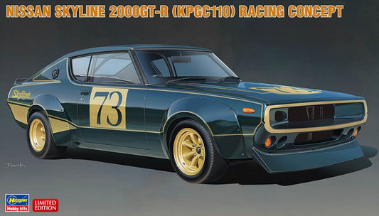 Hasegawa - NISSAN SKYLINE 2000 GT-R RACING KIT 1:24 - Cod. HA20642