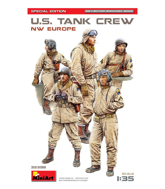 Miniart - U.S.TANK CREW (NW EUROPE) KIT 1:35 - Cod. MIN35399