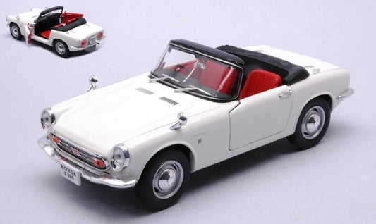 Whitebox - HONDA S800 1966 WHITE RHD 1:24 - Cod. WB124184