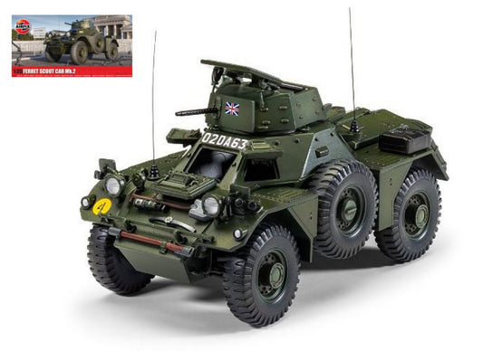 Airfix - FERRET SCOUT CAR Mk 2 KIT 1:35 - Cod. A1379