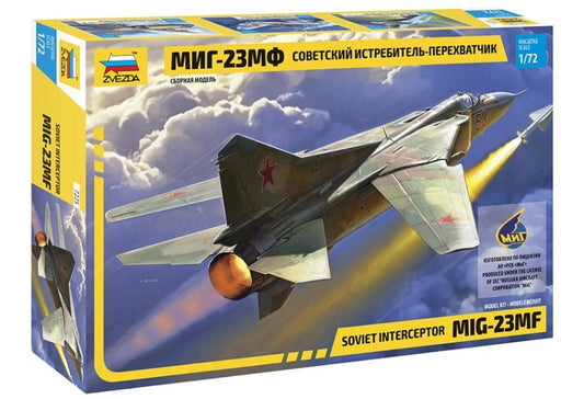 Zvezda - MIG-23MF "FLOGGER" SOVIET INTERCEPTOR KIT 1:72 - Cod. Z7225