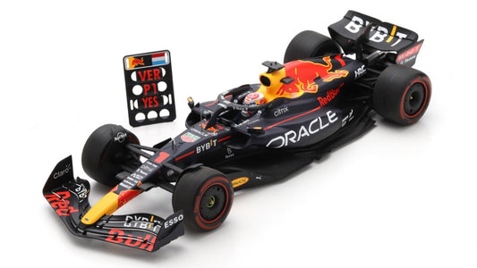 Spark Model - RED BULL RB18 MAX VERSTAPPEN 2022 N.1 WINNER DUTCH GP 1:18 - Cod. 18S773