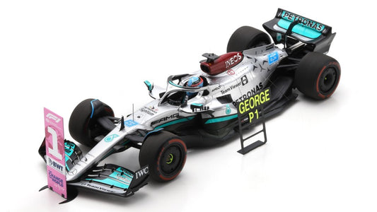 Spark Model - MERCEDES G.RUSSELL 2022 N.63 WINNER BRAZILIAN GP WITH PIT 1:18 - Cod. 18S777