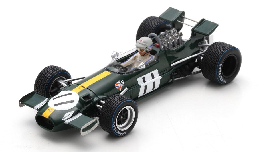 Spark Model - BRABHAM BT26A JACK BRABHAM 1969 N.11 6th DUTCH GP 1:43 - Cod. S8318