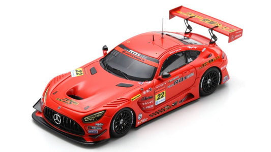 Spark Model - R'Qs AMG GT3 N.22 GT300 SUPER GT 2022 HISASHI WADA-MASAKI JYONAI 1:43 - Cod. SGT044