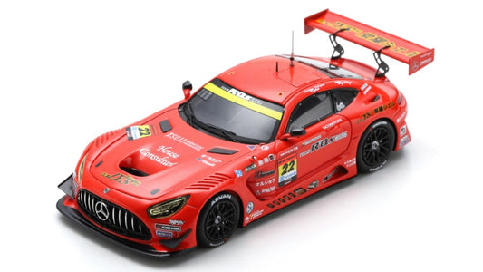 Spark Model - R'Qs AMG GT3 N.22 SUPER GT300 2023 H.WADA-M.JYONAI-M.KANO 1:43 - Cod. SGT075