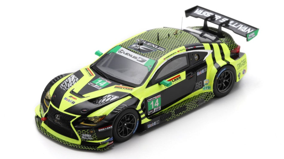 Spark Model - LEXUS RC F N.14 24 H DAYTONA 2021 TELITZ-GAVIN-KIRKWOOD-HAWKSWORTH 1:43 - Cod. US289