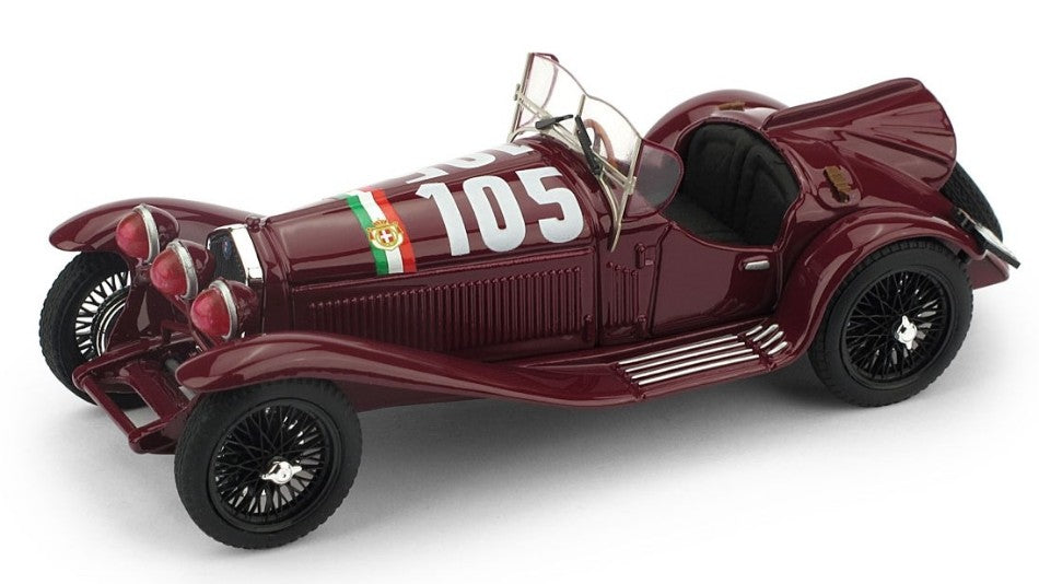 Brumm - ALFA ROMEO 2300 N.105 MM 1932 T.NUVOLARI-G.B.GUIDOTTI 1:43 - Cod. BM0078B