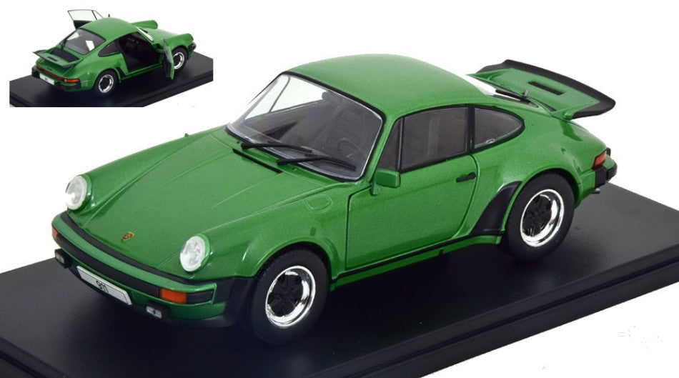 Whitebox - PORSCHE 911 TURBO (930) 1974 MET.GREEN 1:24 - Cod. WB124188