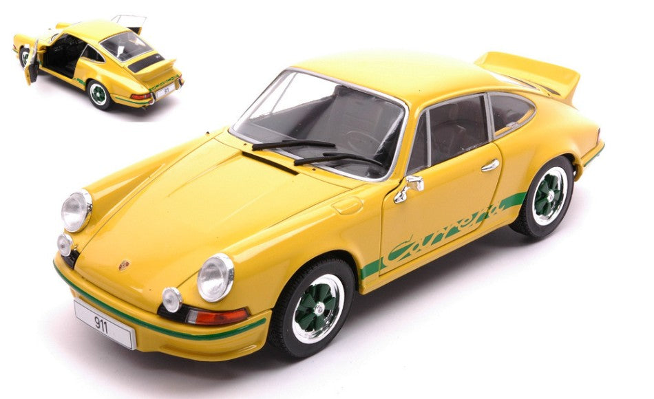 Whitebox - PORSCHE 911 CARRERA 2.7 RS 1972 YELLOW/GREEN 1:24 - Cod. WB124189