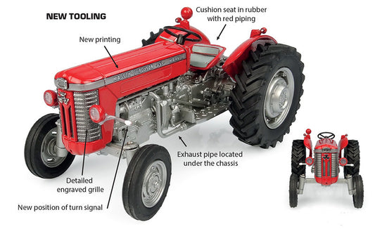 Universal Hobbies - MASSEY FERGUSON 65 MK II 1:32 - Cod. UH6395