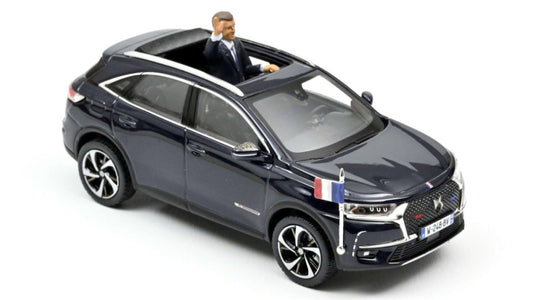 Norev - DS 7 CROSSBACK PRESIDENTIEL 2017 W/FIGURE REPROD.1:43 - Cod. NV170012