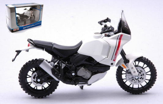 Maisto - DUCATI DESERTX WHITE 1:18 - Cod. MI22989