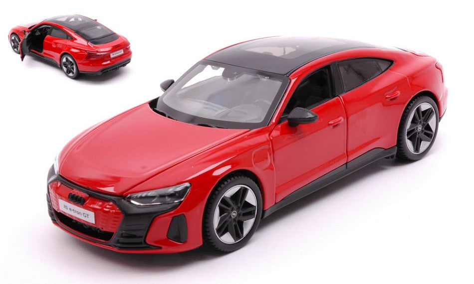 Maisto - AUDI e-TRON GT 2022 RED 1:24 - Cod. MI32907R