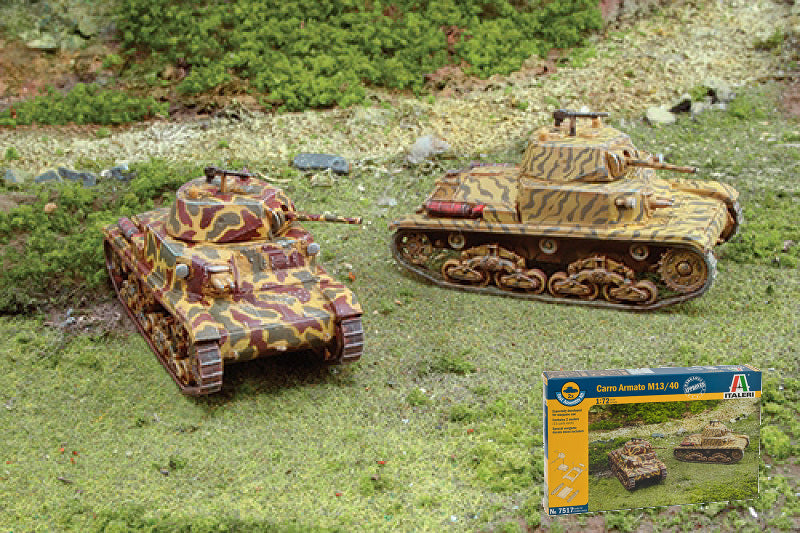 Italeri - CARRO ARMATO M 13/40 KIT 1:72 - Cod. IT7517